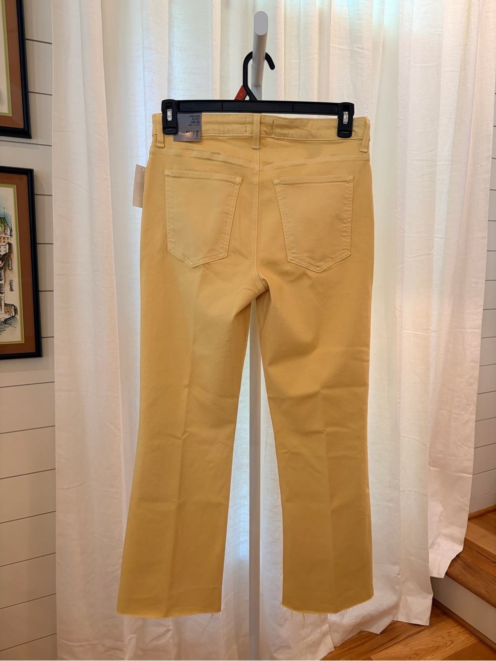 NWT KUT FROM THE CLOTH KELSEY HIGH RISE ANKLE FLARE SIZE 10 - Picture 4 of 10